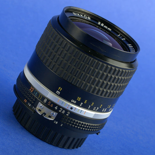 Nikon Nikkor 28mm F2 Ai-S Lens