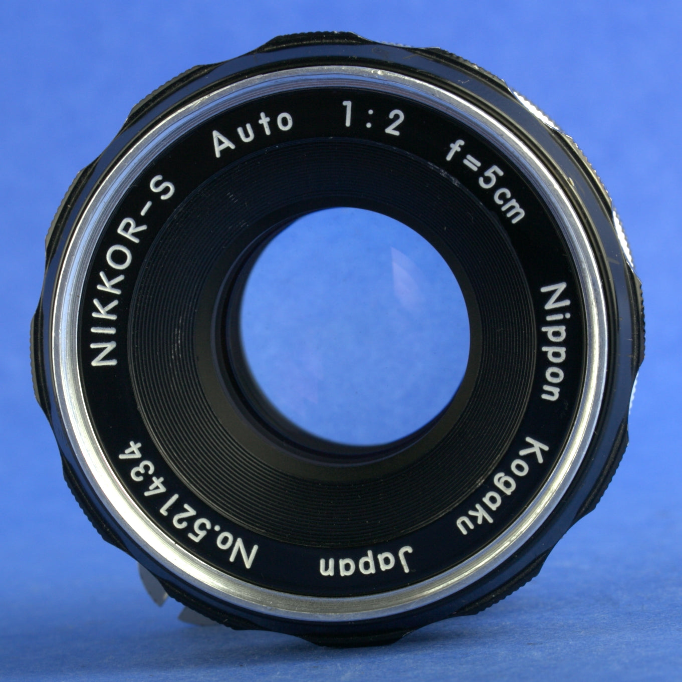Nikon Nikkor-S Auto 50mm F2 Non-Ai Tick Mark Lens