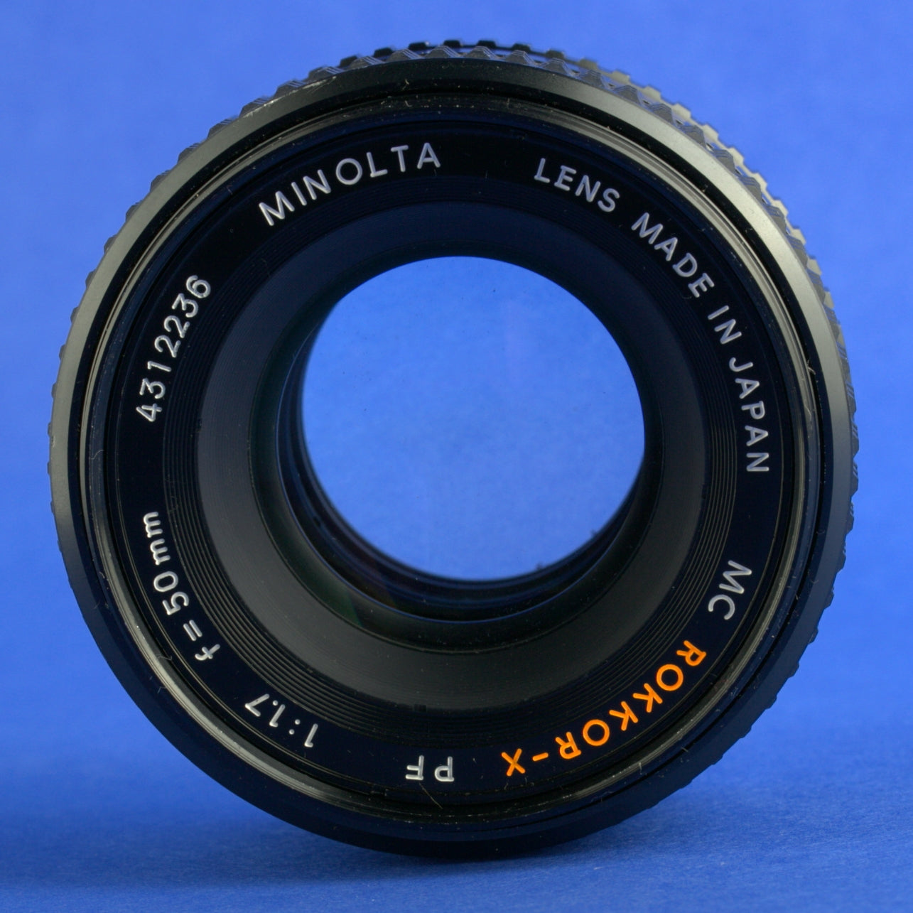 Minolta MC Rokkor-X 50mm 1.7 Lens