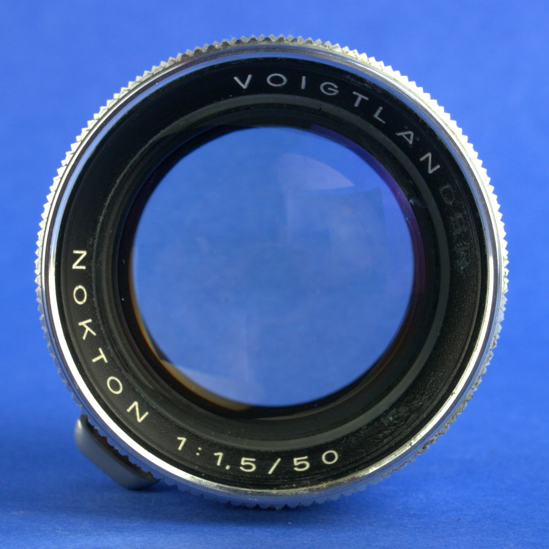 Voigtlander Nokton 50mm 1.5 Lens Prominent Mount