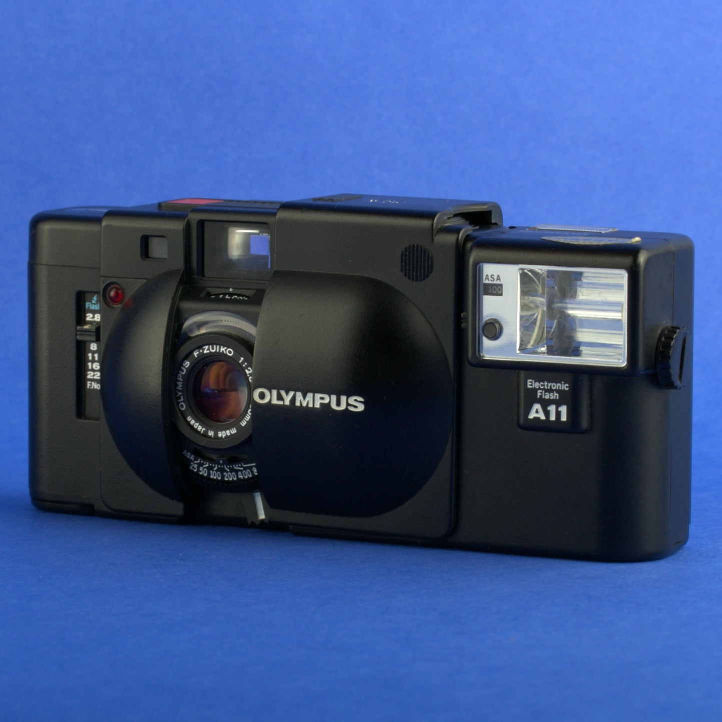 Olympus XA Film Camera with A11 Flash Beautiful Condition