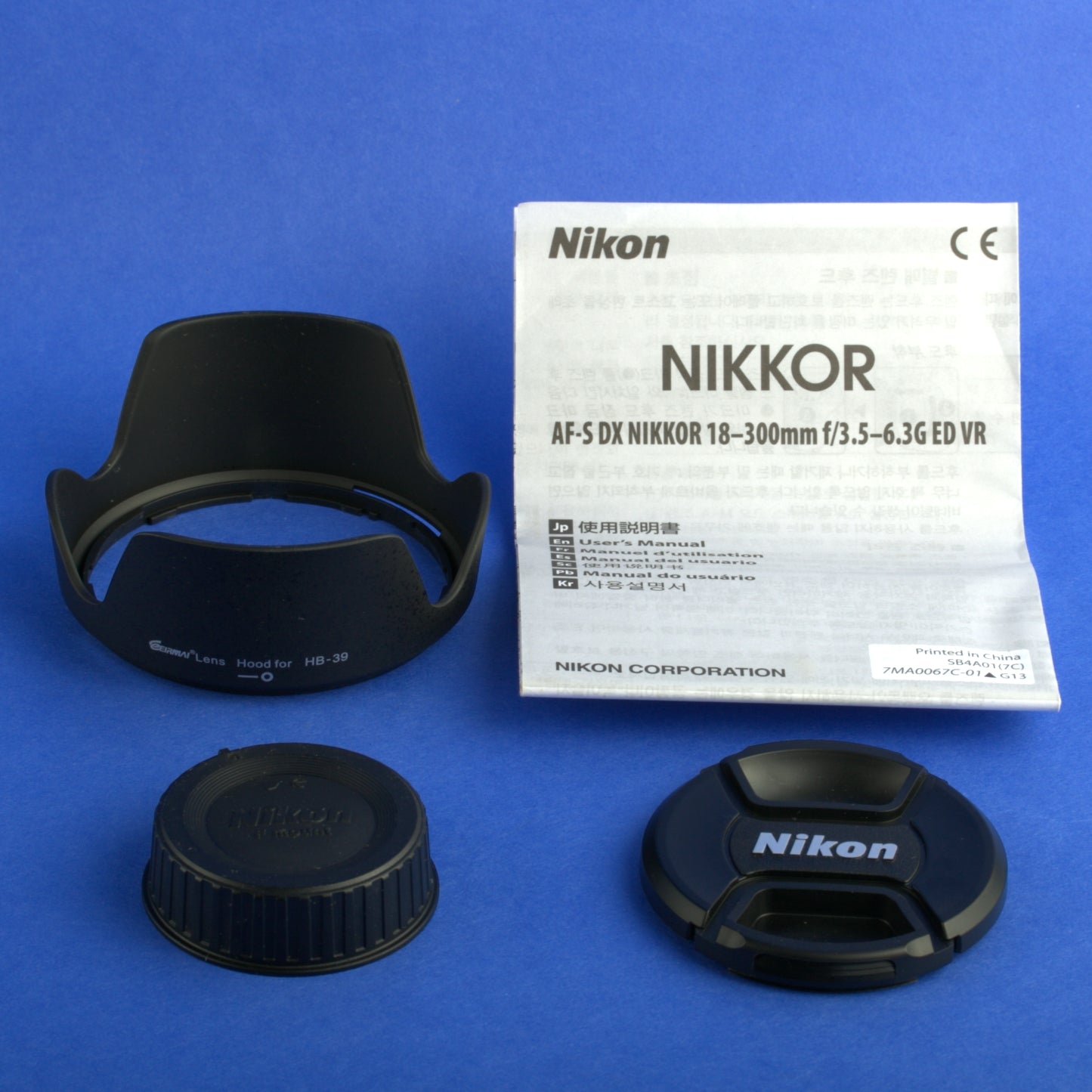 Nikon AF-S Nikkor 18-300mm 3.5-6.3 VR Lens