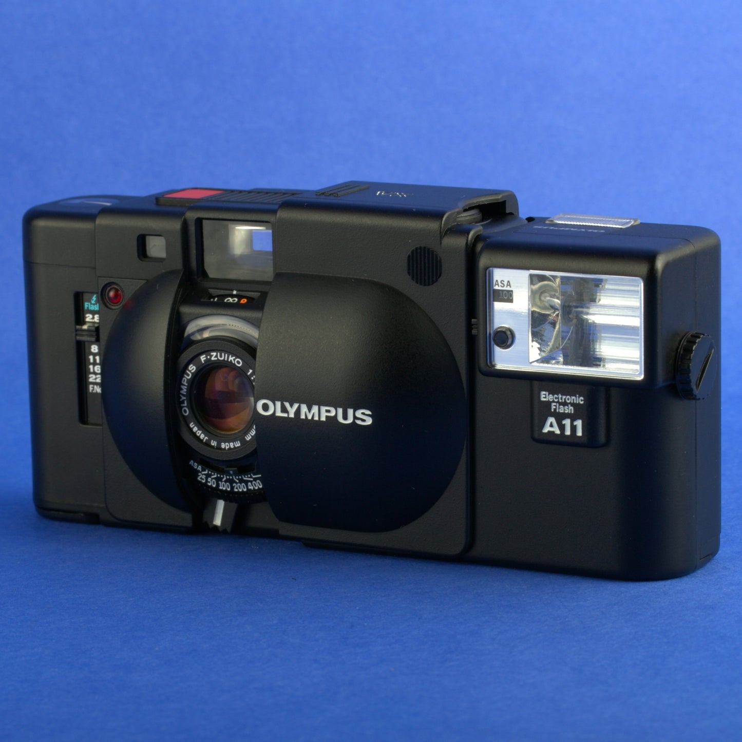 Olympus XA Film Camera with A11 Flash Near Mint Condition