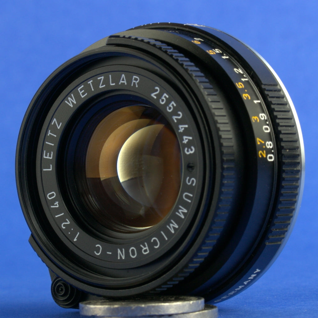 Leica Summicron-C 40mm F2 Near Mint Condition