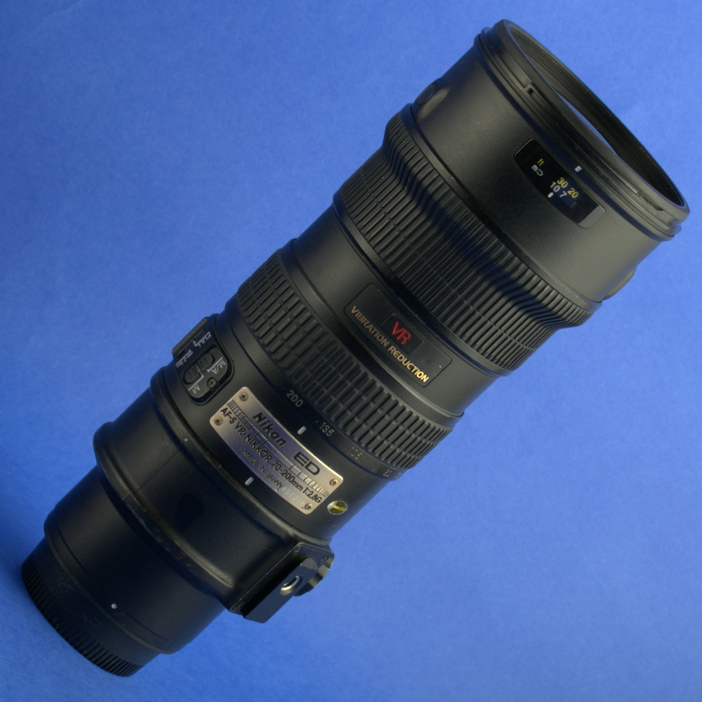 Nikon AF-S Nikkor 70-200mm 2.8 G VR Lens US Model