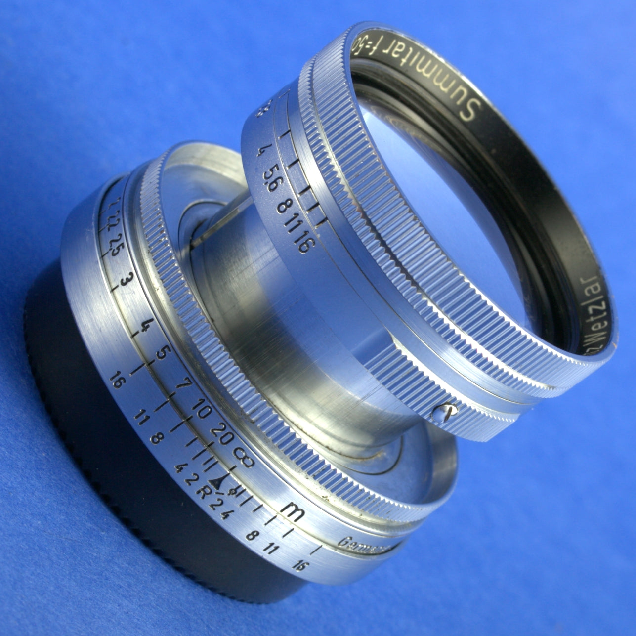 Leica Summitar 50mm F2 LTM Lens Blue Coated Not Working