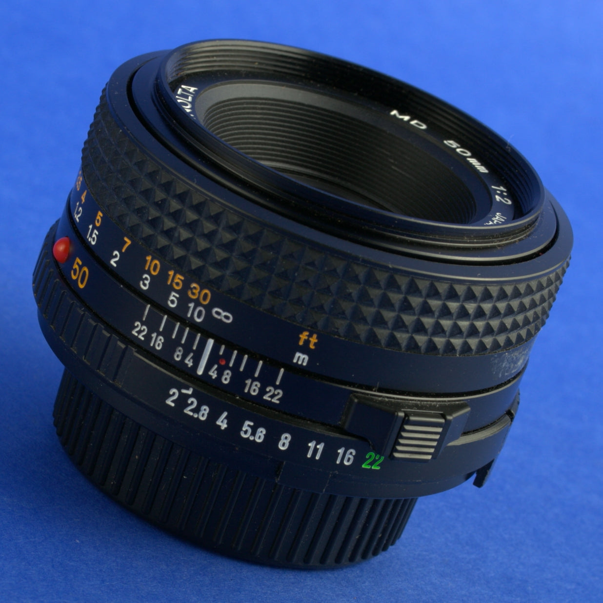 Minolta MD 50mm F2 Lens