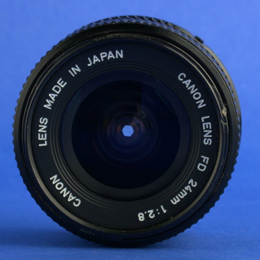 Canon FD 24mm 2.8 Lens