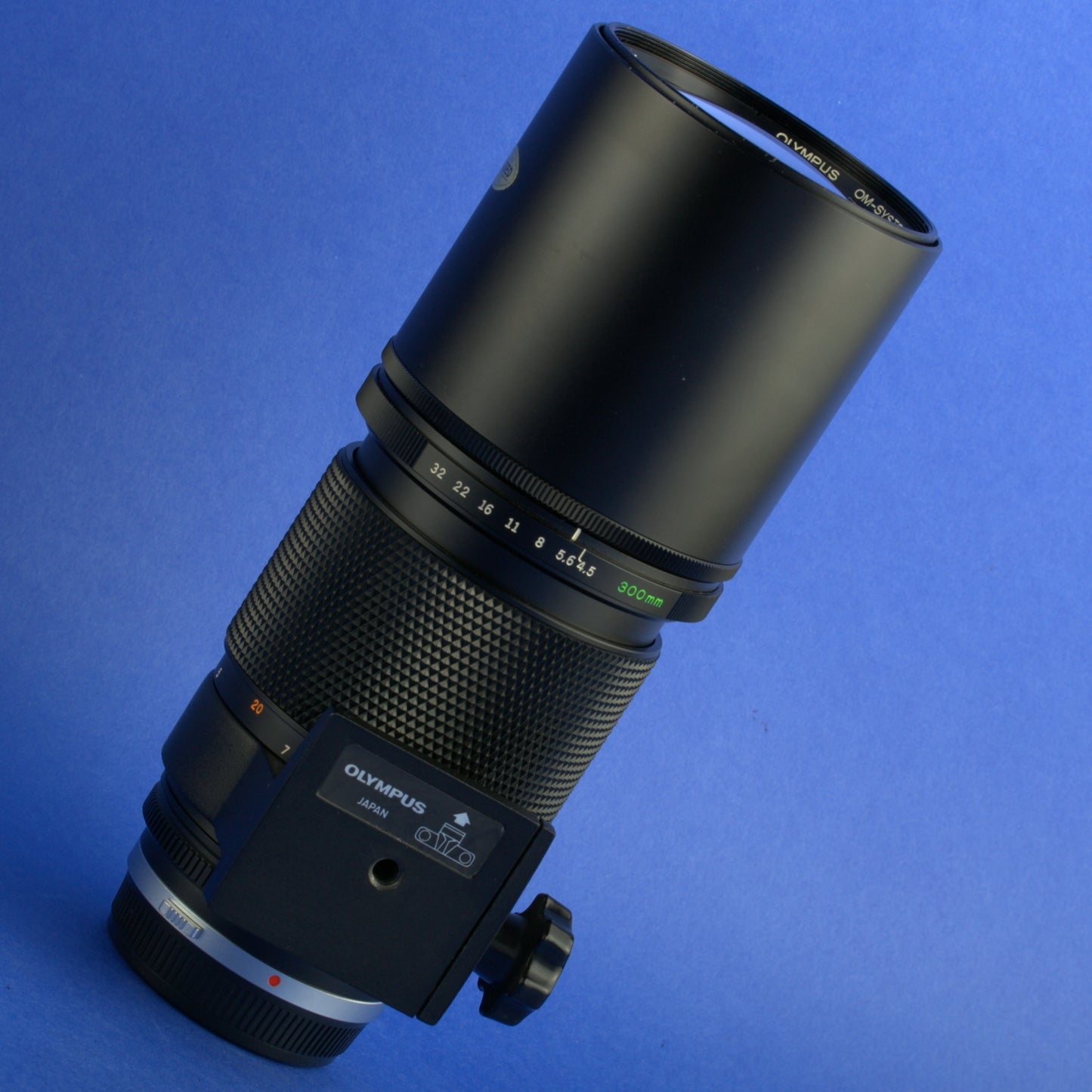 Olympus OM 300mm 4.5 Auto-T Zuiko Lens Beautiful Condition