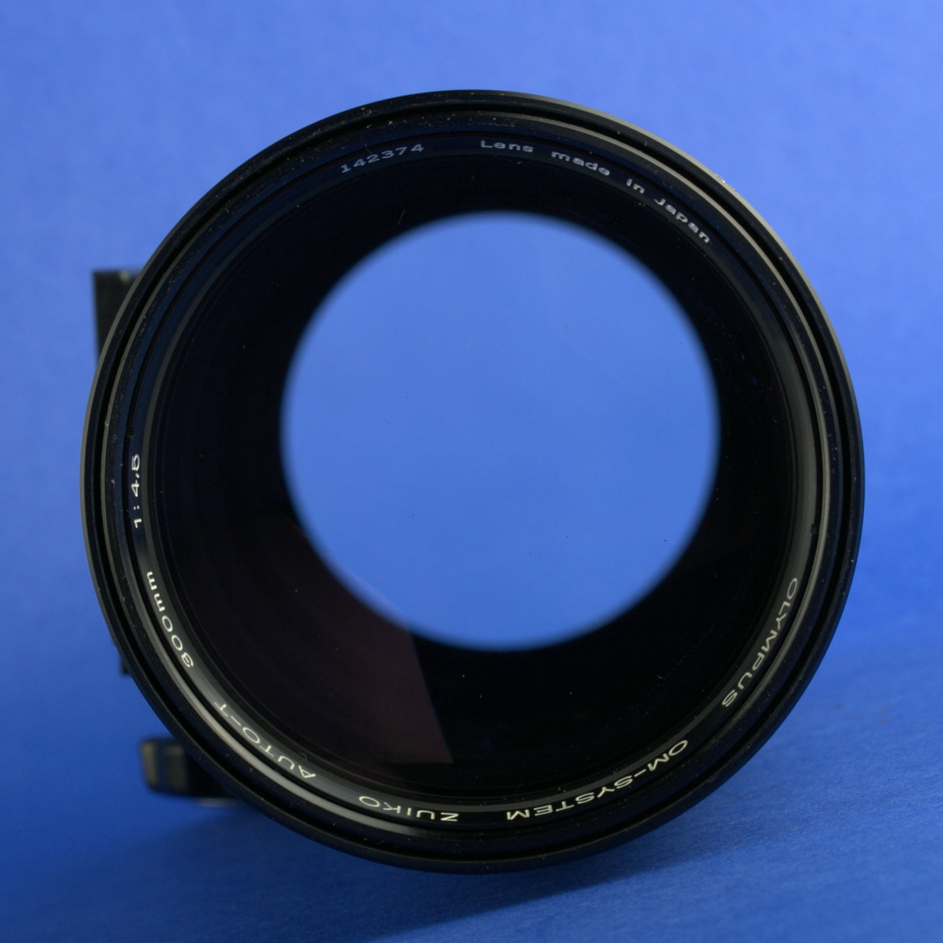 Olympus OM 300mm 4.5 Auto-T Zuiko Lens Beautiful Condition