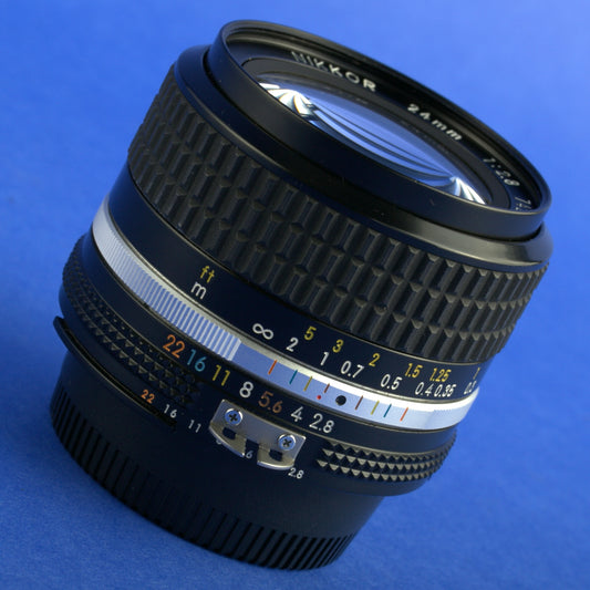 Nikon Nikkor 24mm 2.8 Ai-S Lens Near Mint Condition