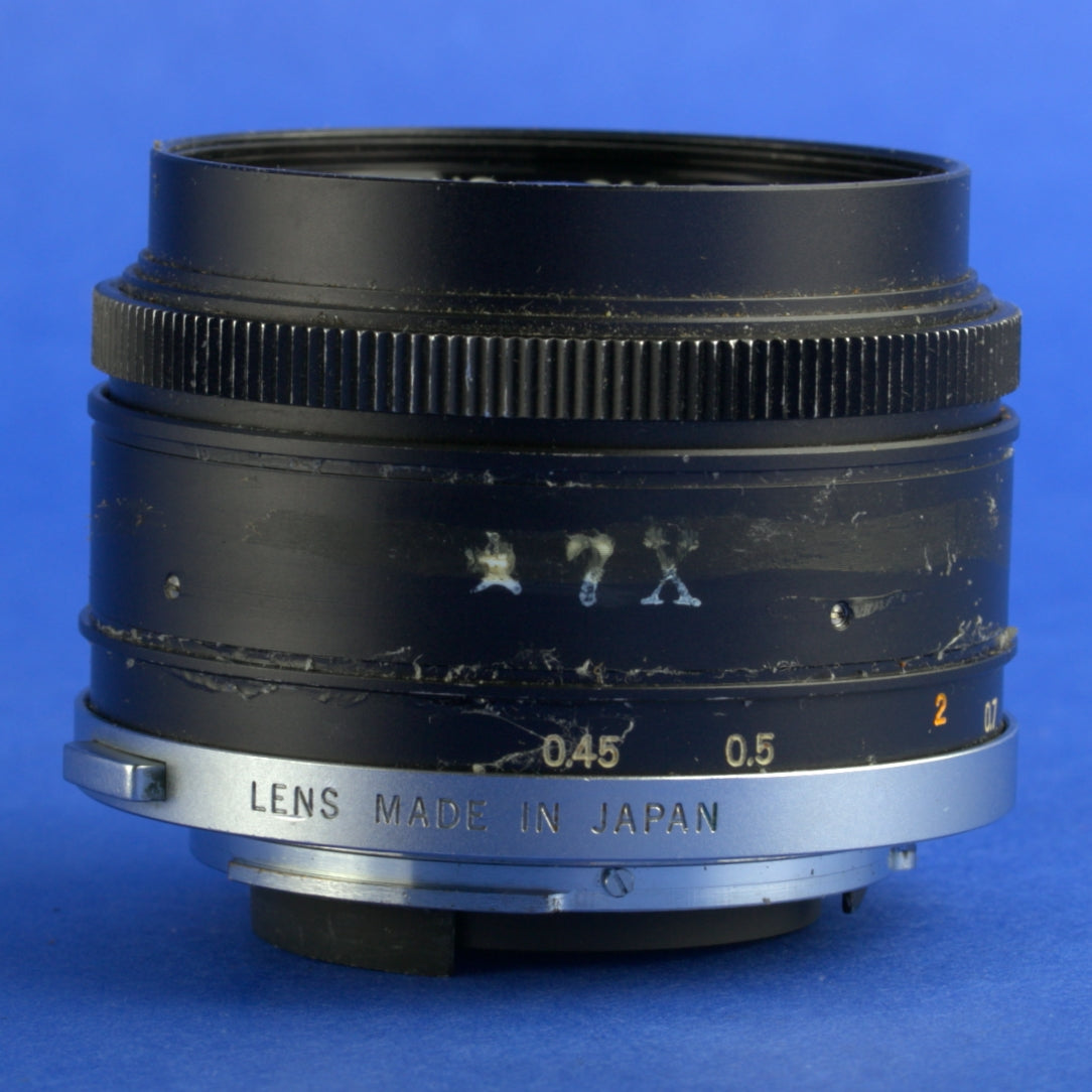 Olympus OM 50mm 1.4 Zuiko Lens