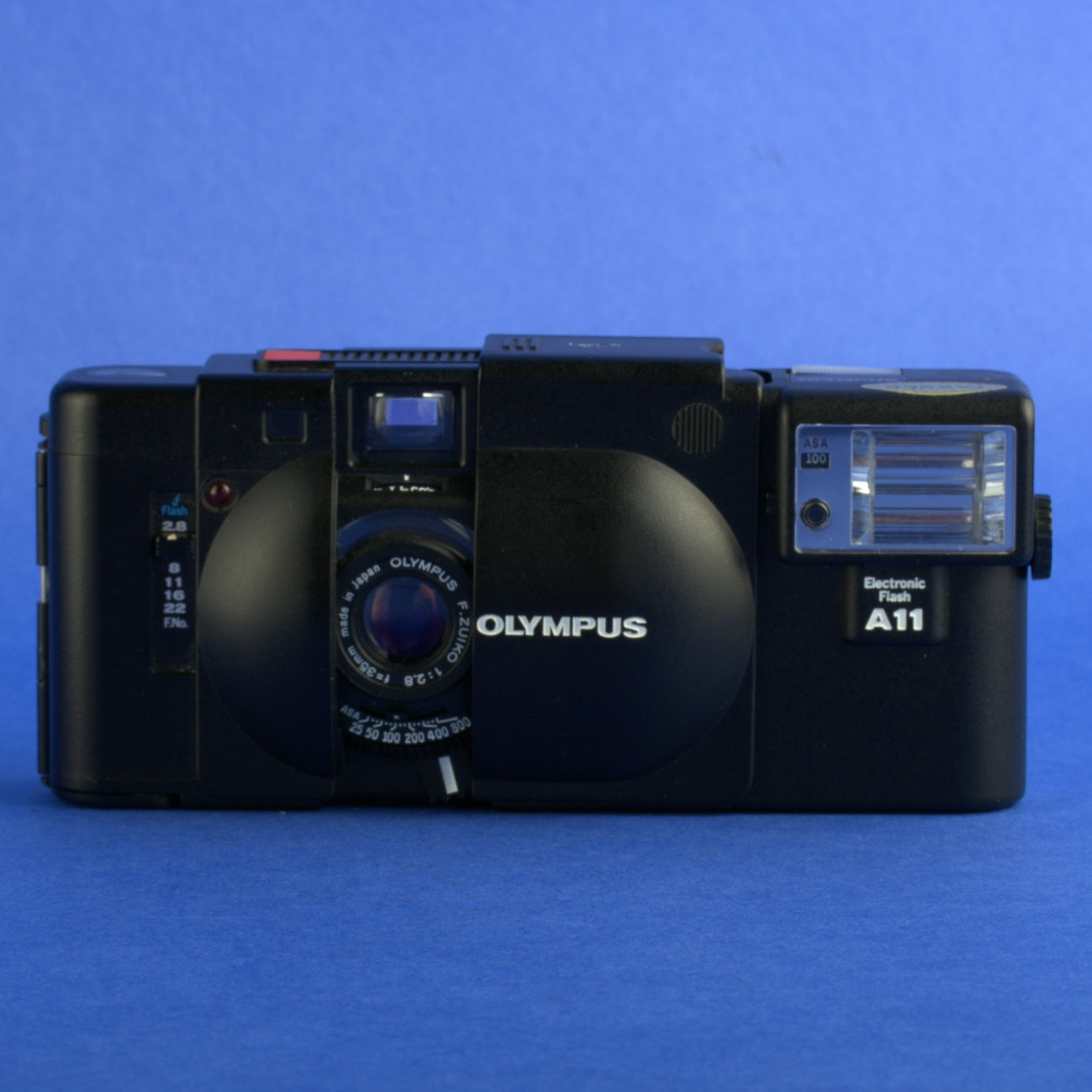 Olympus XA Film Camera with A11 Flash Near Mint Condition