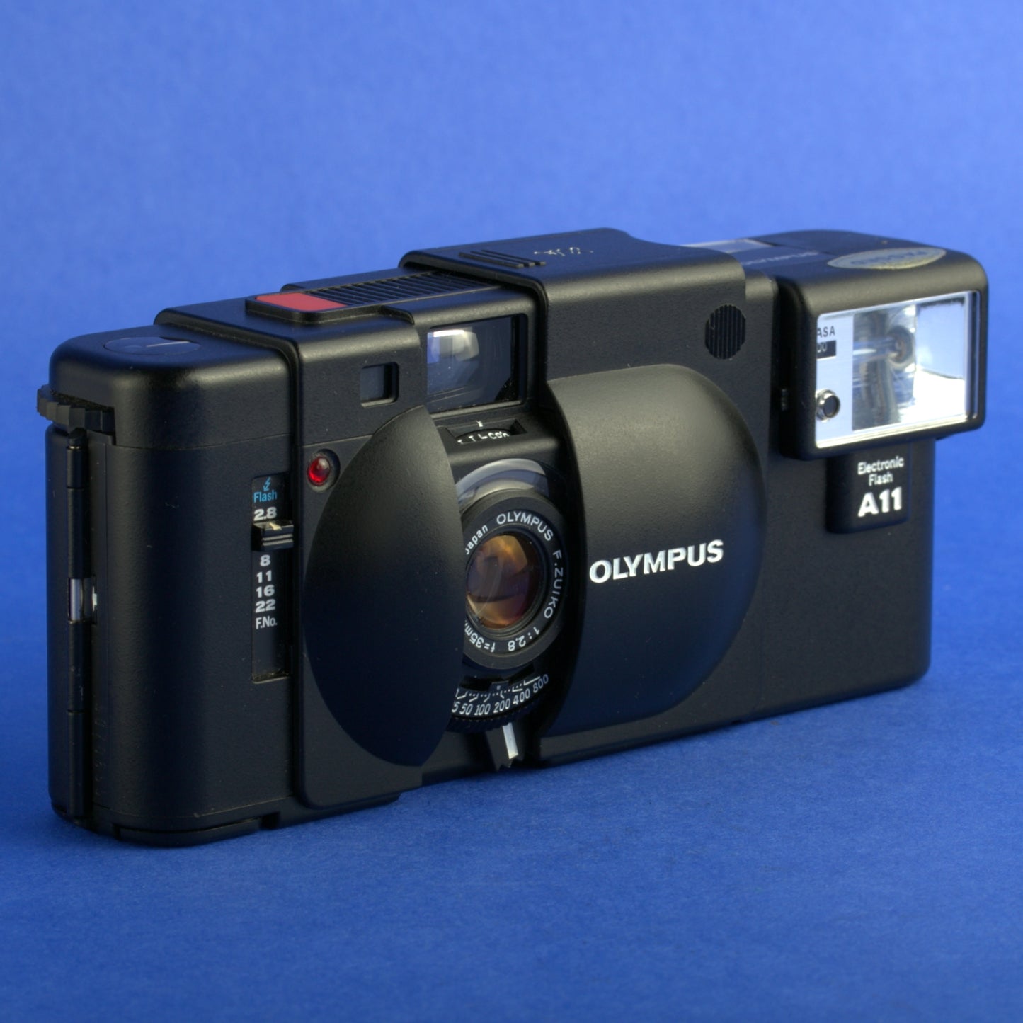 Olympus XA Film Camera with A11 Flash Near Mint Condition