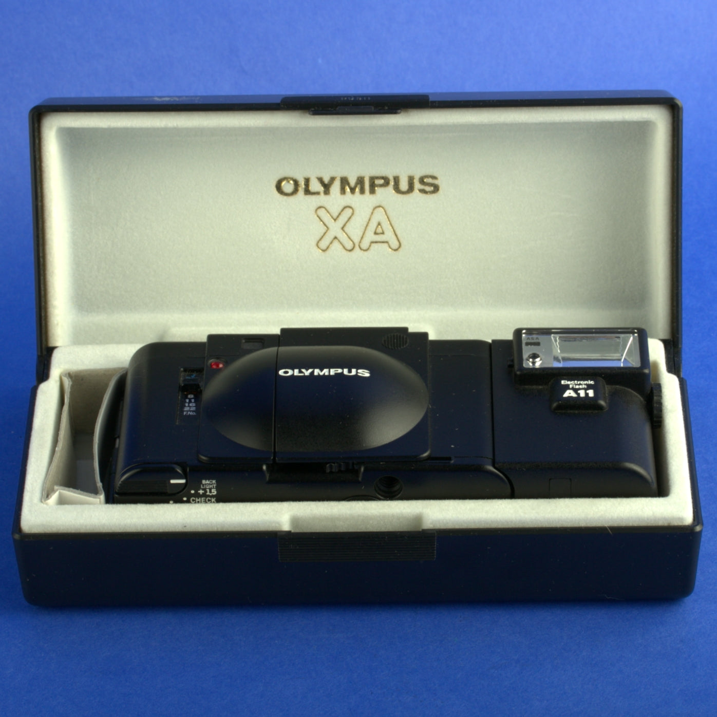 Olympus XA Film Camera with A11 Flash Near Mint Condition