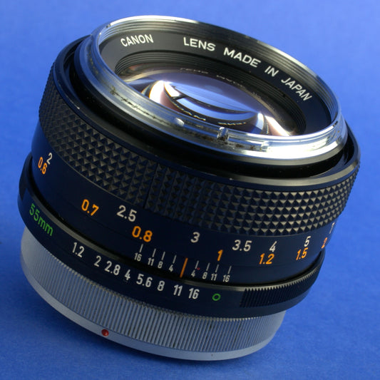 Canon FD 55mm 1.2 Chrome Nose Lens Not Working
