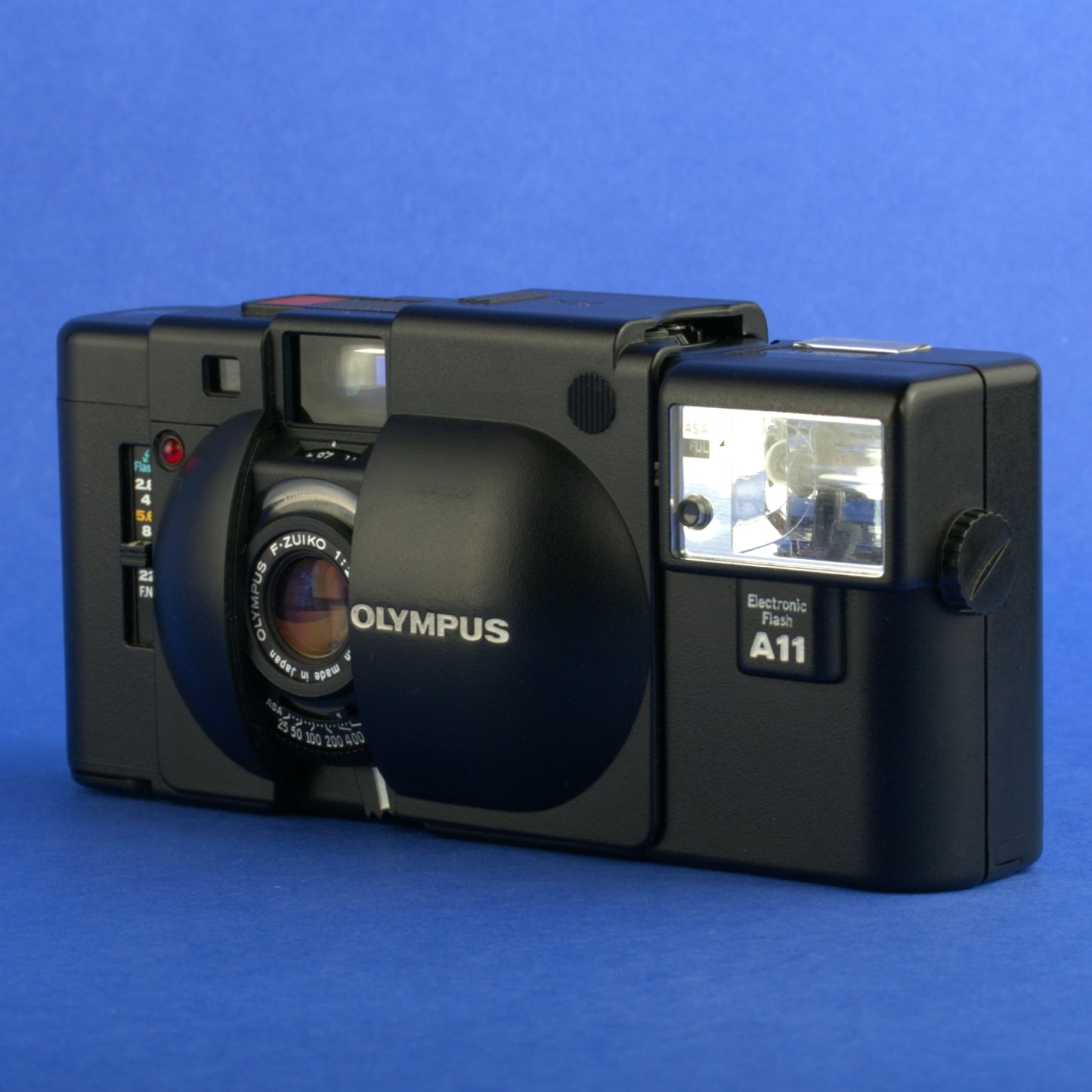 Olympus XA Film Camera with A11 Flash Near Mint Condition