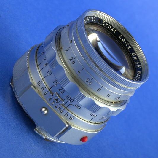 Leica Summicron 50mm F2 Dual Range Lens M Mount