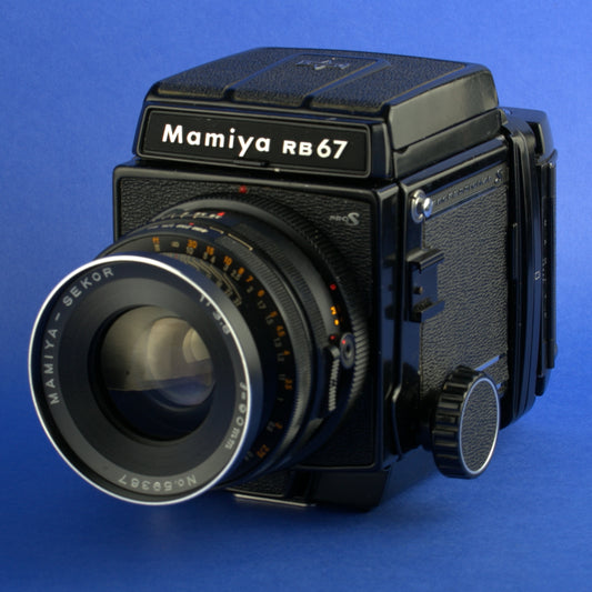 Mamiya RB67 Pro S Medium Format Camera 90mm Lens 120 Back