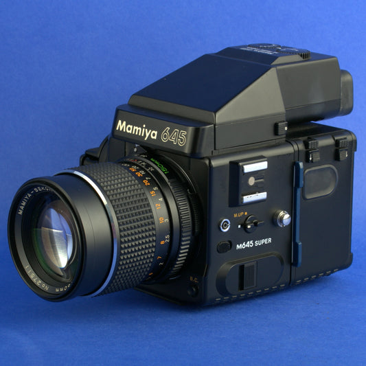 Mamiya M645 Super Medium Format Camera Kit Beautiful Condition