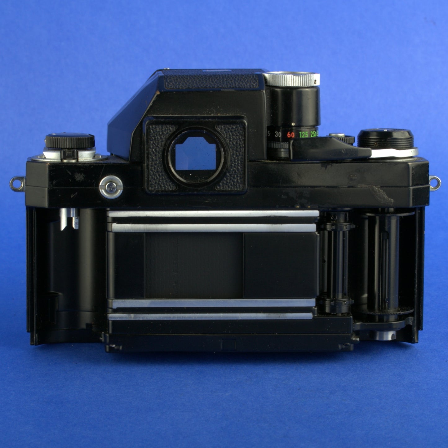 Black Nikon F Apollo Film Camera Body with Photomic FTN Finder