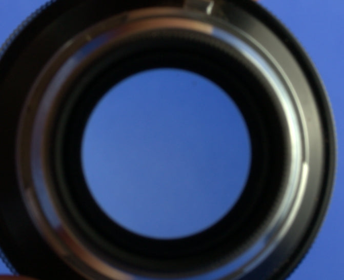 Black Nikon Nikkor-S 5cm 1.4 Rangefinder Lens S Mount