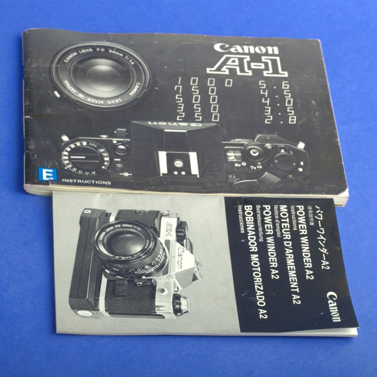 Canon A-1 Film Camera Body with A2 Winder Beautiful Condition