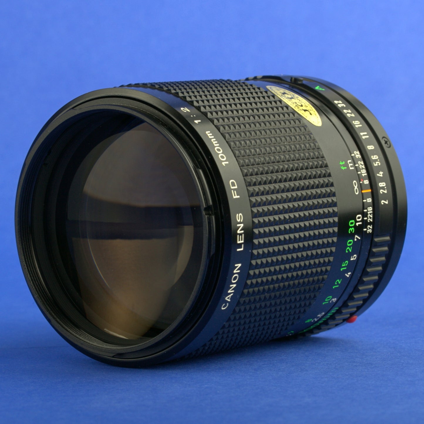 Canon FD 100mm F2 Lens Mint Condition