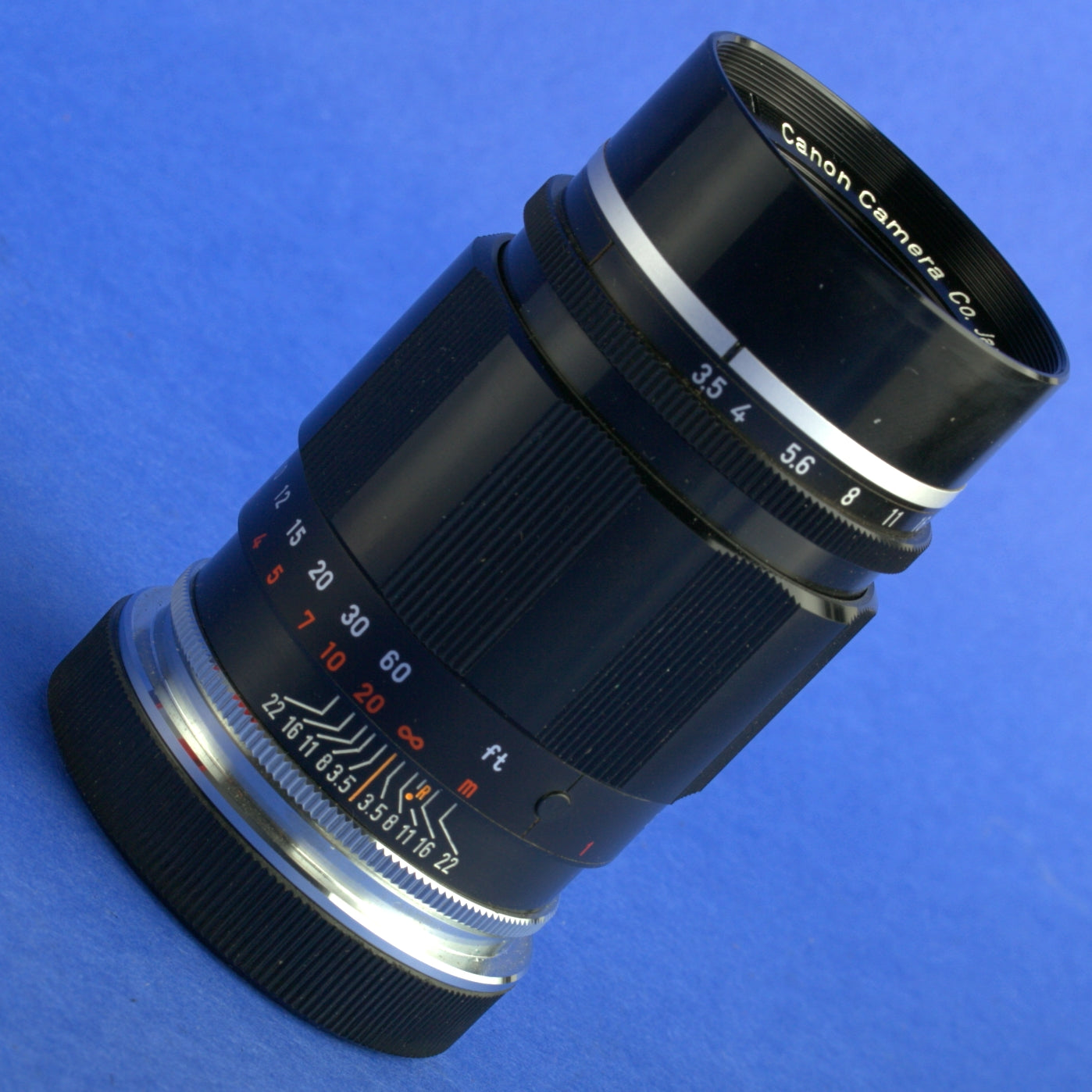 Canon 100mm 3.5 III LTM EP Marked Rangefinder Lens