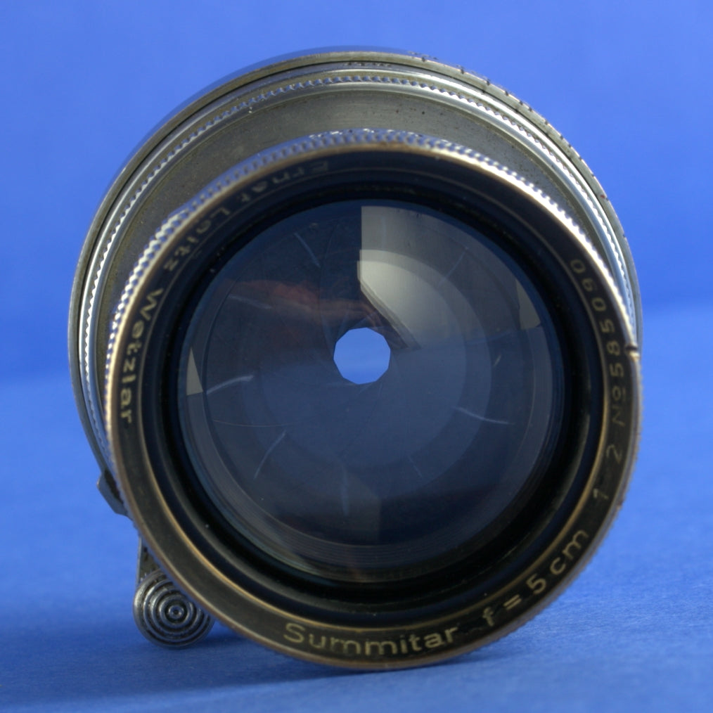 Leica Summitar 50mm F2 Lens Leica Screw Mount 2024 CLA