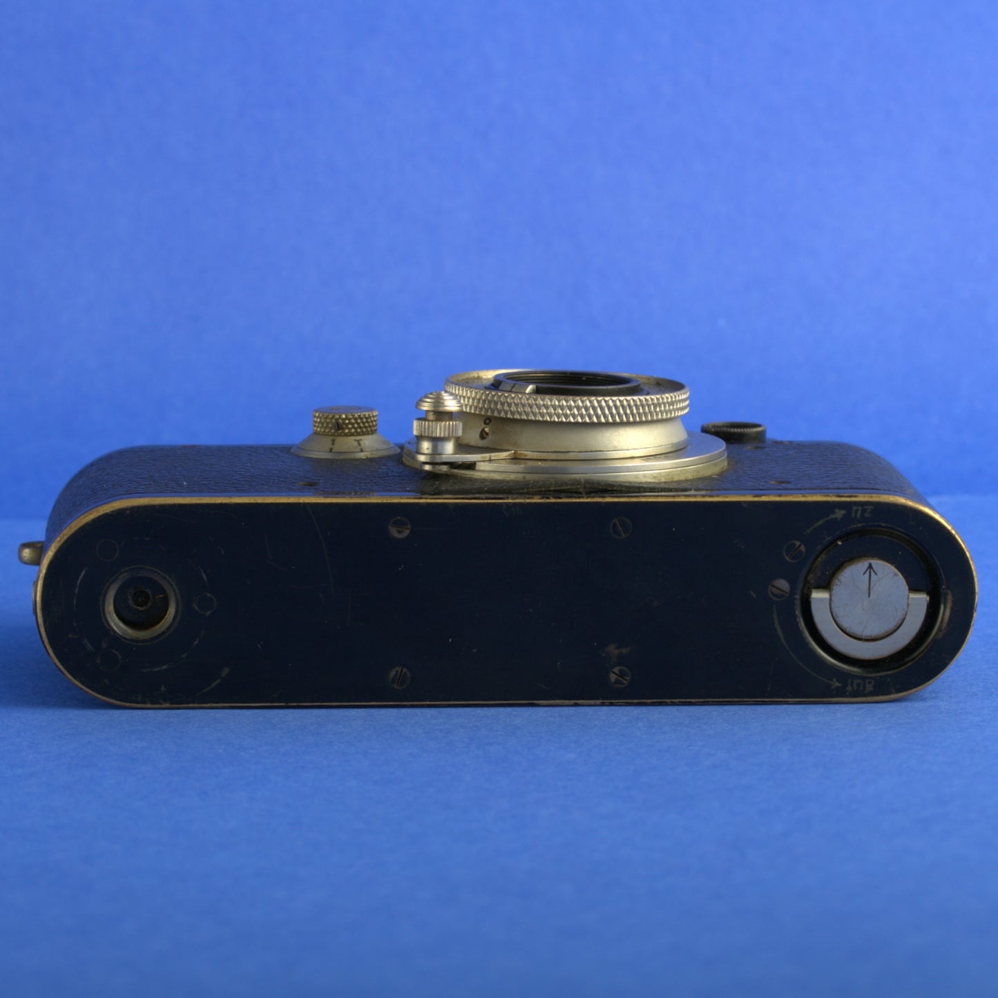 1934 Black Nickel Leica III Rangefinder Camera with Elmar 5cm 3.5 Lens 2024 CLA