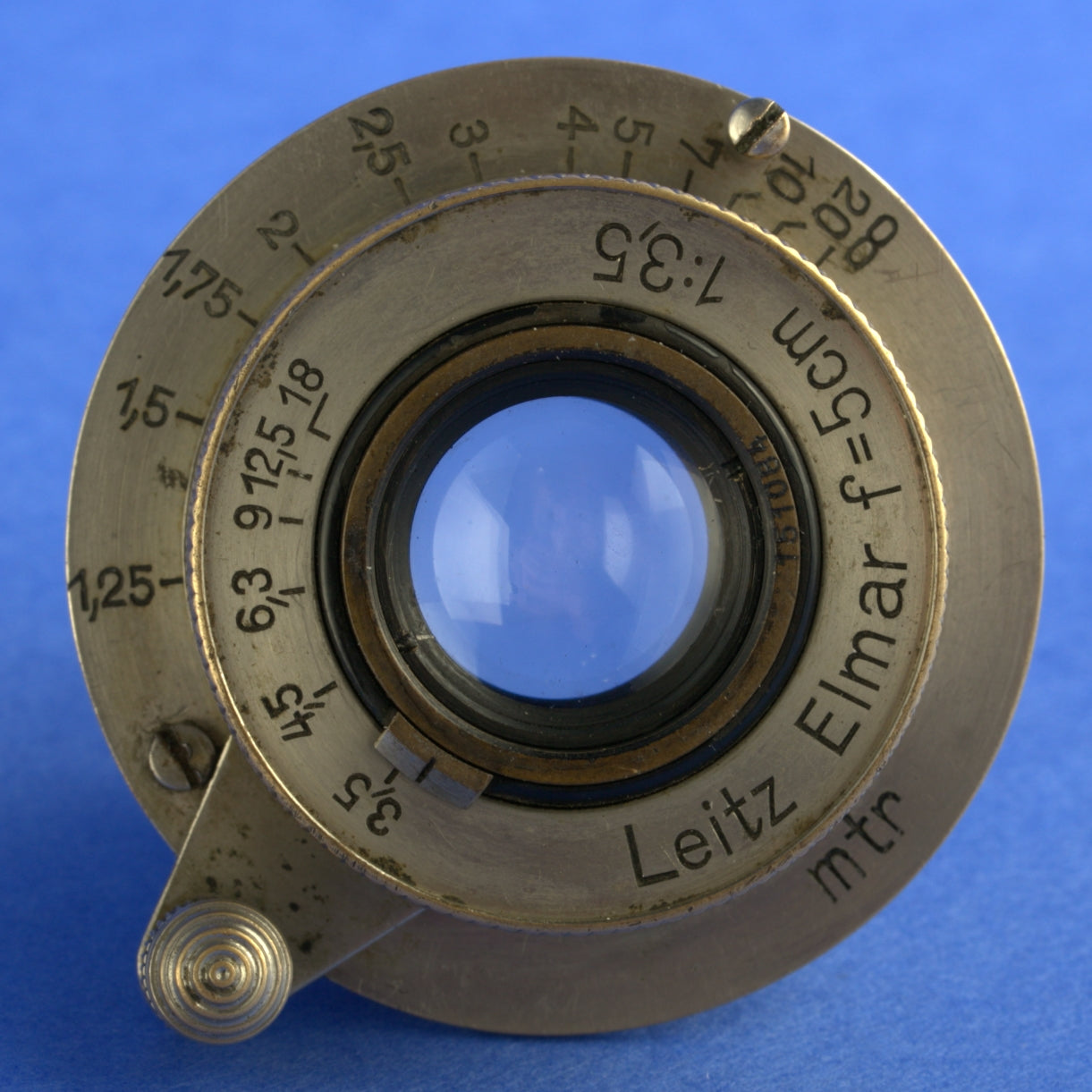 1934 Black Nickel Leica III Rangefinder Camera with Elmar 5cm 3.5 Lens 2024 CLA