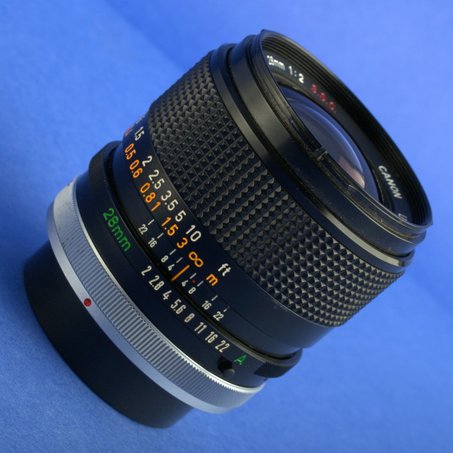 Canon FD 28mm F2 S.S.C. Lens