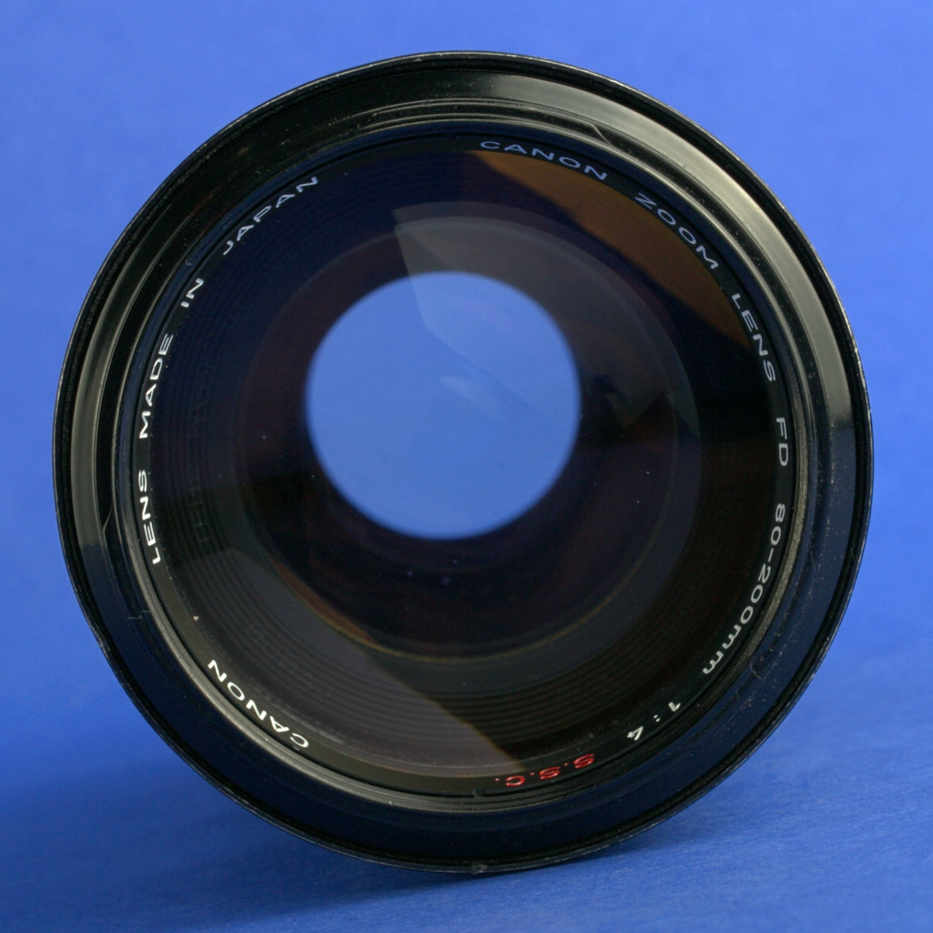 Canon FD 80-200mm F4 Lens Works Wide Open Only