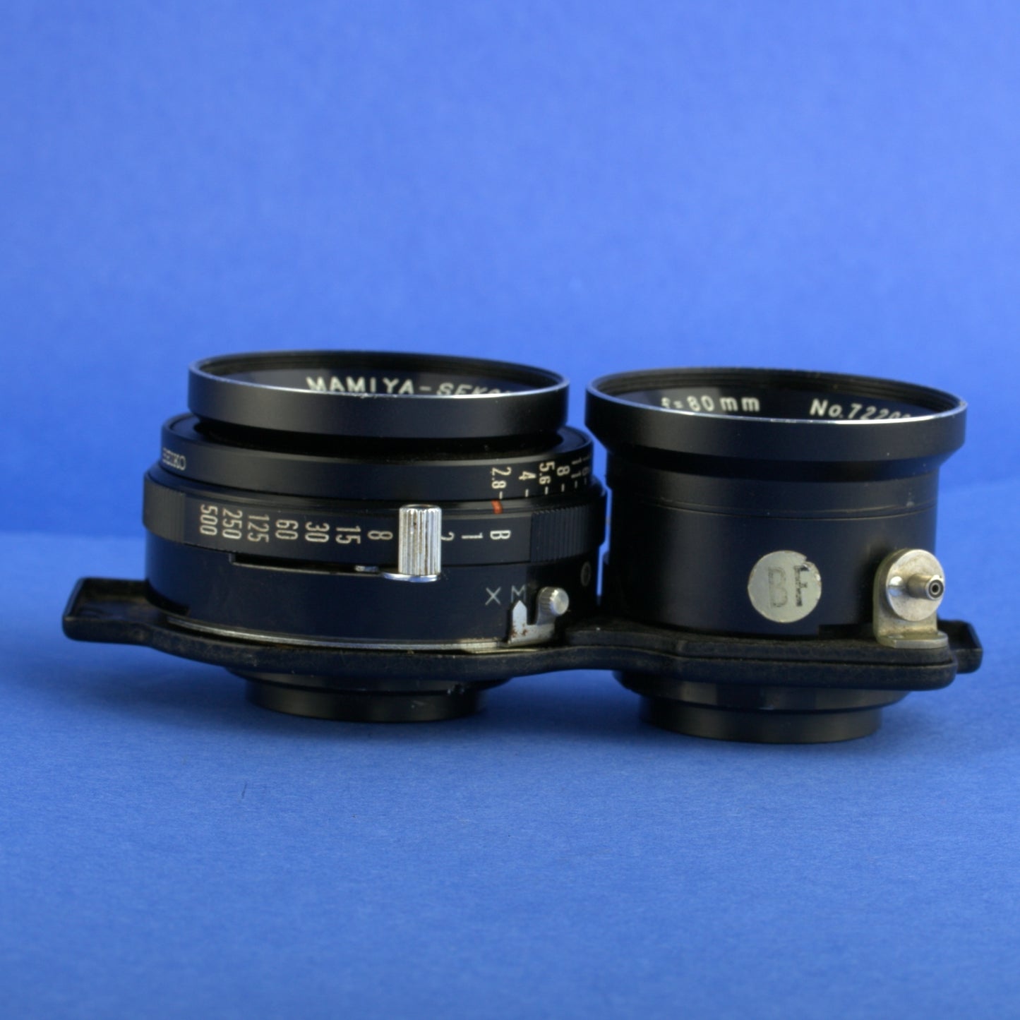 Mamiya 80mm 2.8 Blue Dot Lens For C220, C330 Cameras Not Working