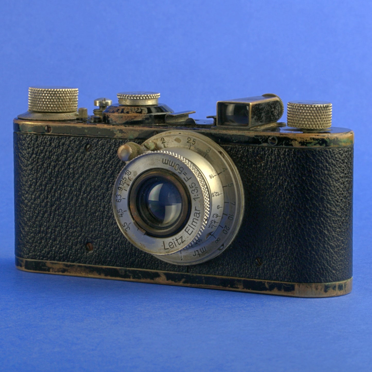 Leica I Mod. C Standard Film Camera with Nickel 11 o’clock Elmar 50mm 3.5 Lens