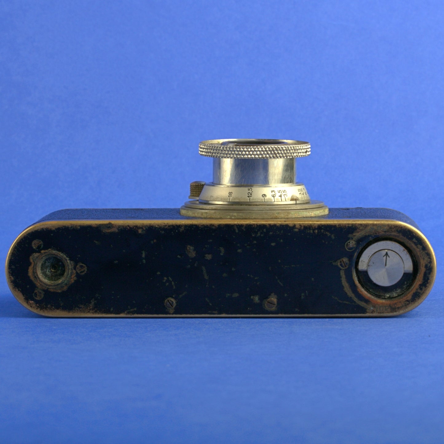 Leica I Mod. C Standard Film Camera with Nickel 11 o’clock Elmar 50mm 3.5 Lens