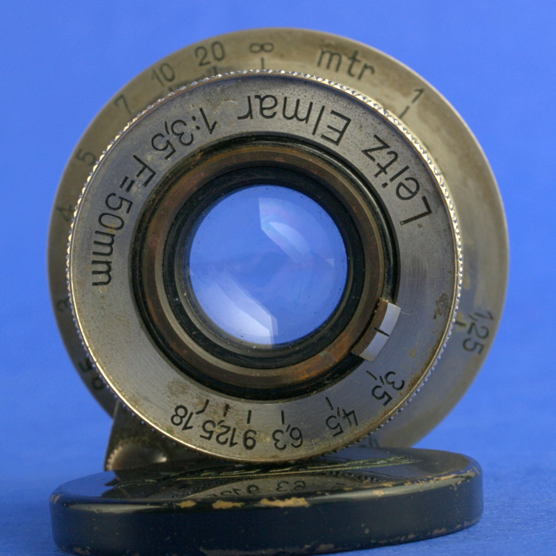 Leica I Mod. C Standard Film Camera with Nickel 11 o’clock Elmar 50mm 3.5 Lens