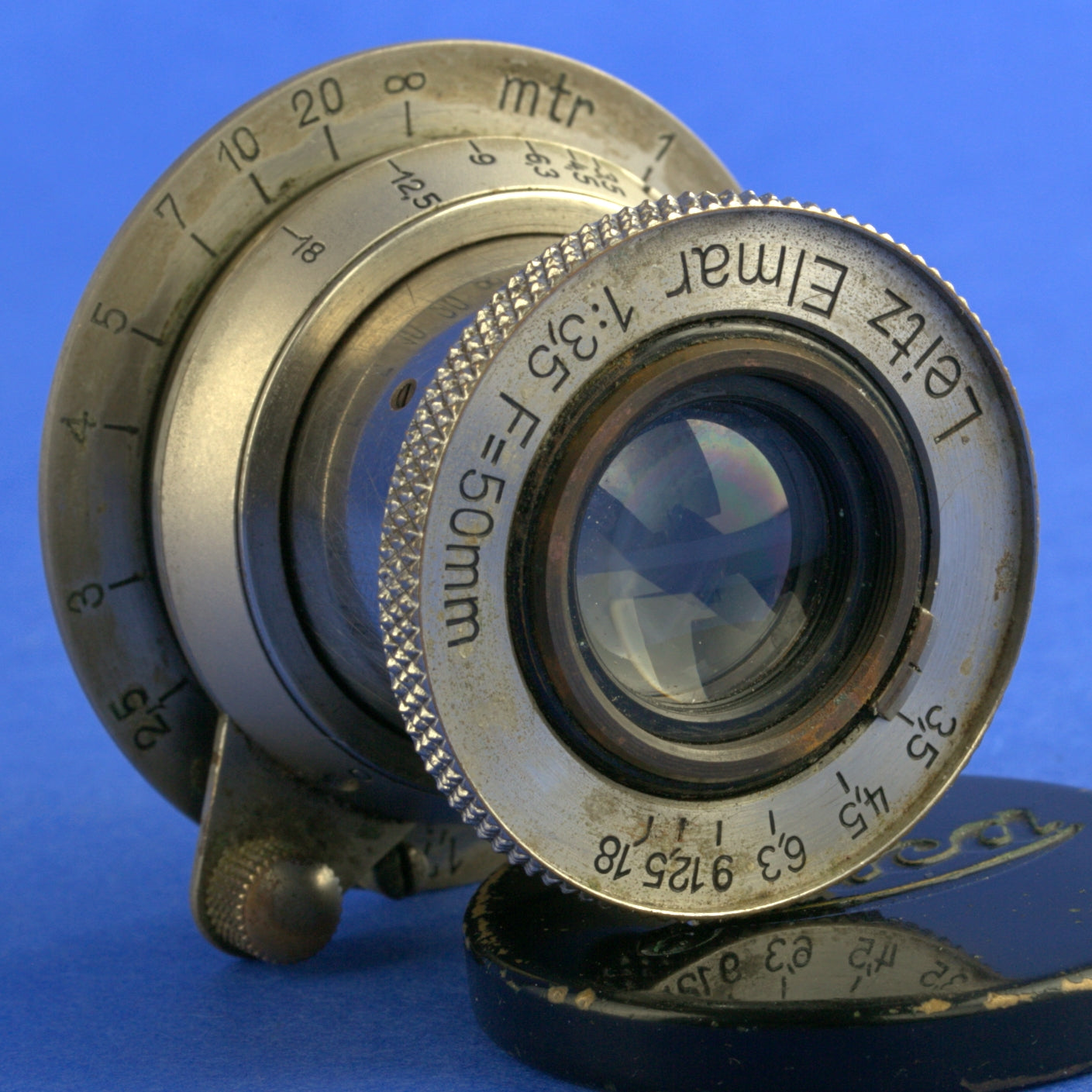 Leica I Mod. C Standard Film Camera with Nickel 11 o’clock Elmar 50mm 3.5 Lens