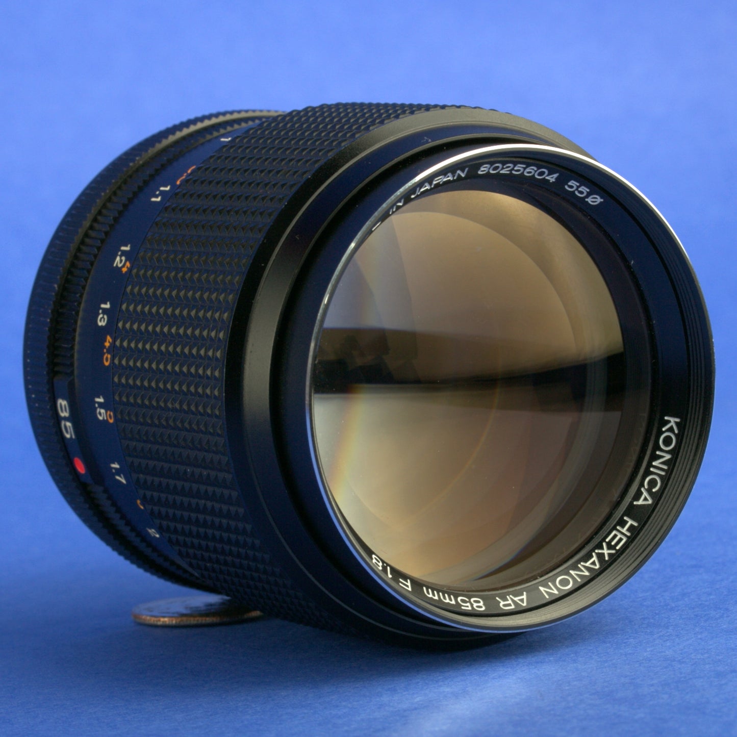 Konica Hexanon AR 85mm 1.8 Lens Late Version Near Mint Condition