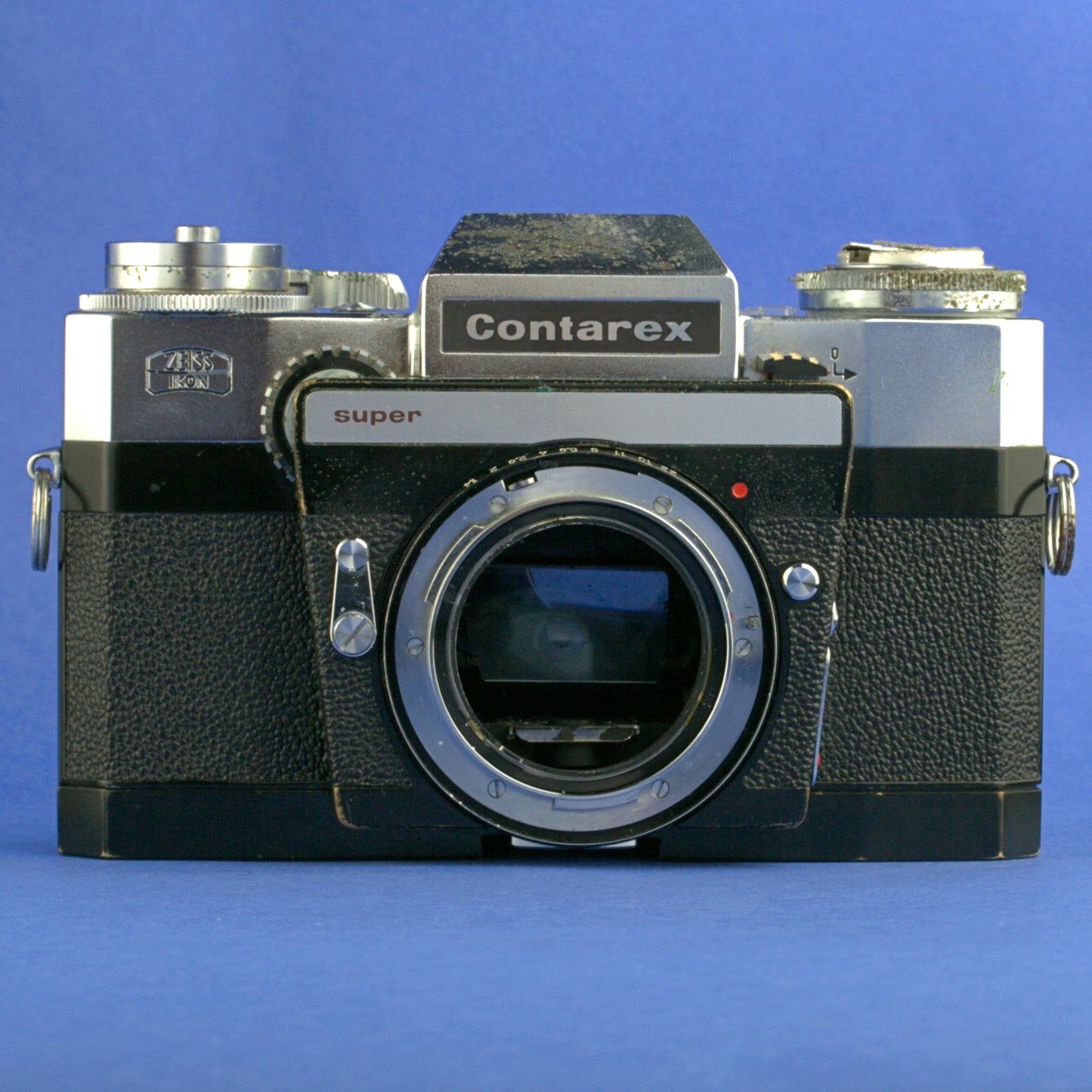 Contarex Super Film Camera Body For Parts Not Working