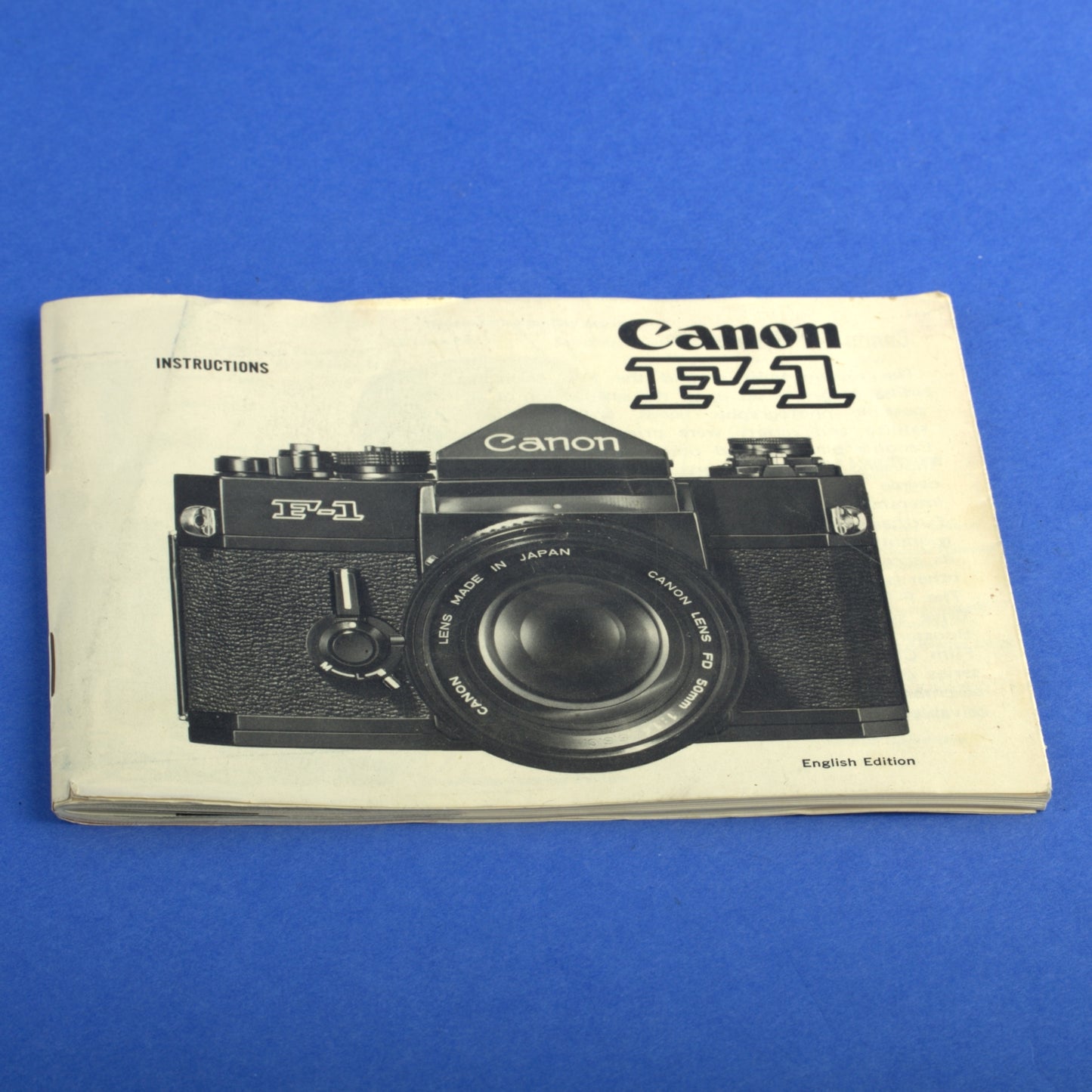 Canon F-1 Film Camera Body