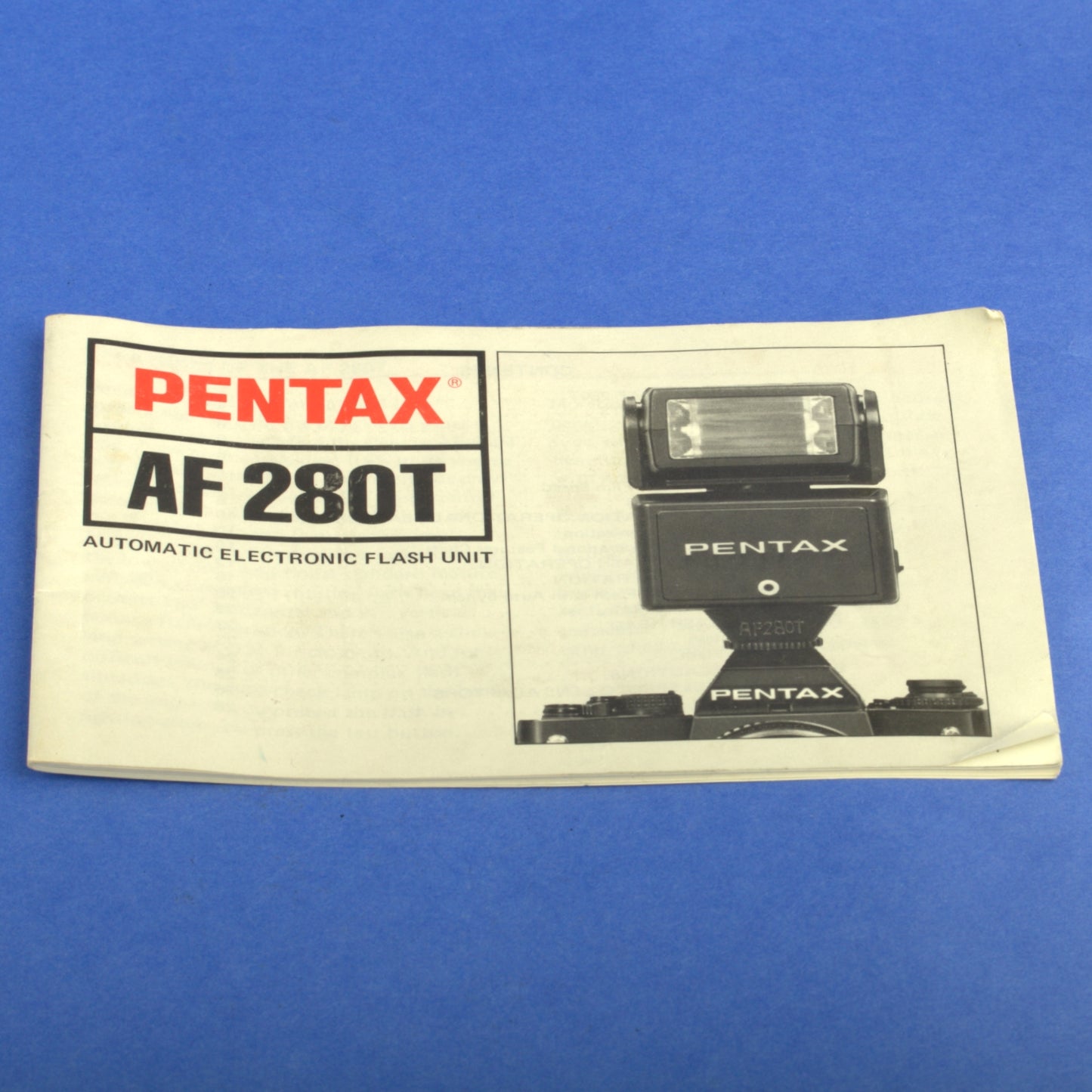 Pentax AF 280T Shoe Mount Flash