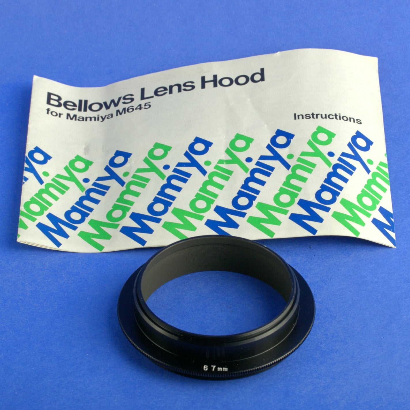 Mamiya Bellows Lens Hood for M645 Cameras