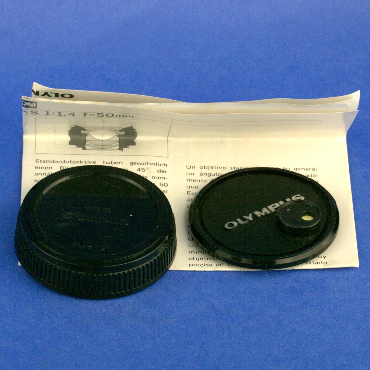 Olympus OM 50mm 1.4 Auto-S Lens