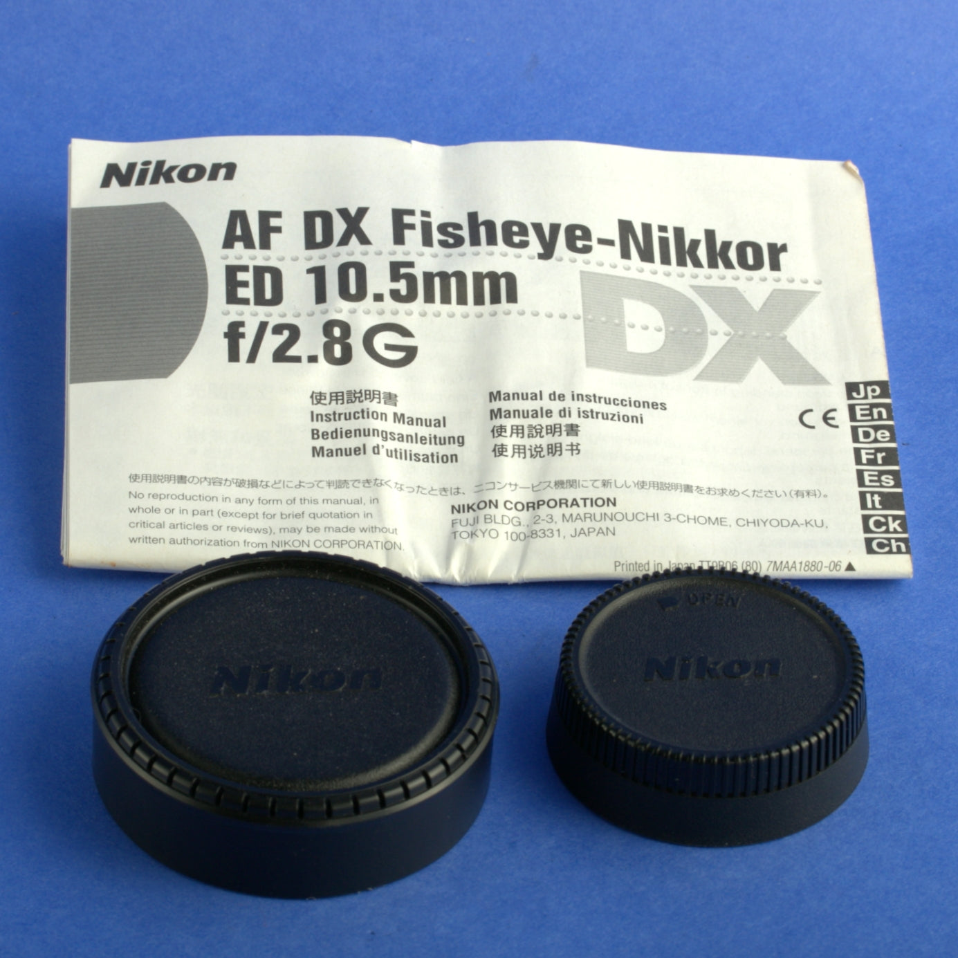 Nikon AF Nikkor 10.5mm 2.8 DX Lens Beautiful Condition