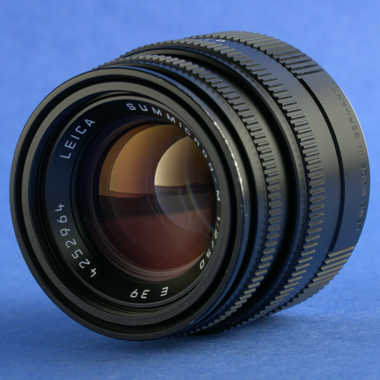 Leica Summicron-M 50mm F2 Lens 6 Bit Coded Late Serial 11826