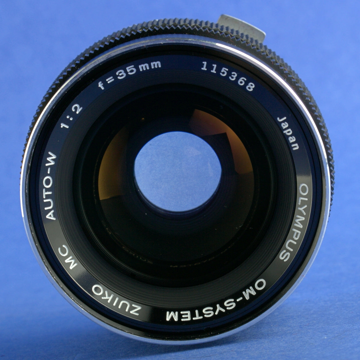 Olympus OM 35mm F2 Auto-W Zuiko Lens Near Mint Condition