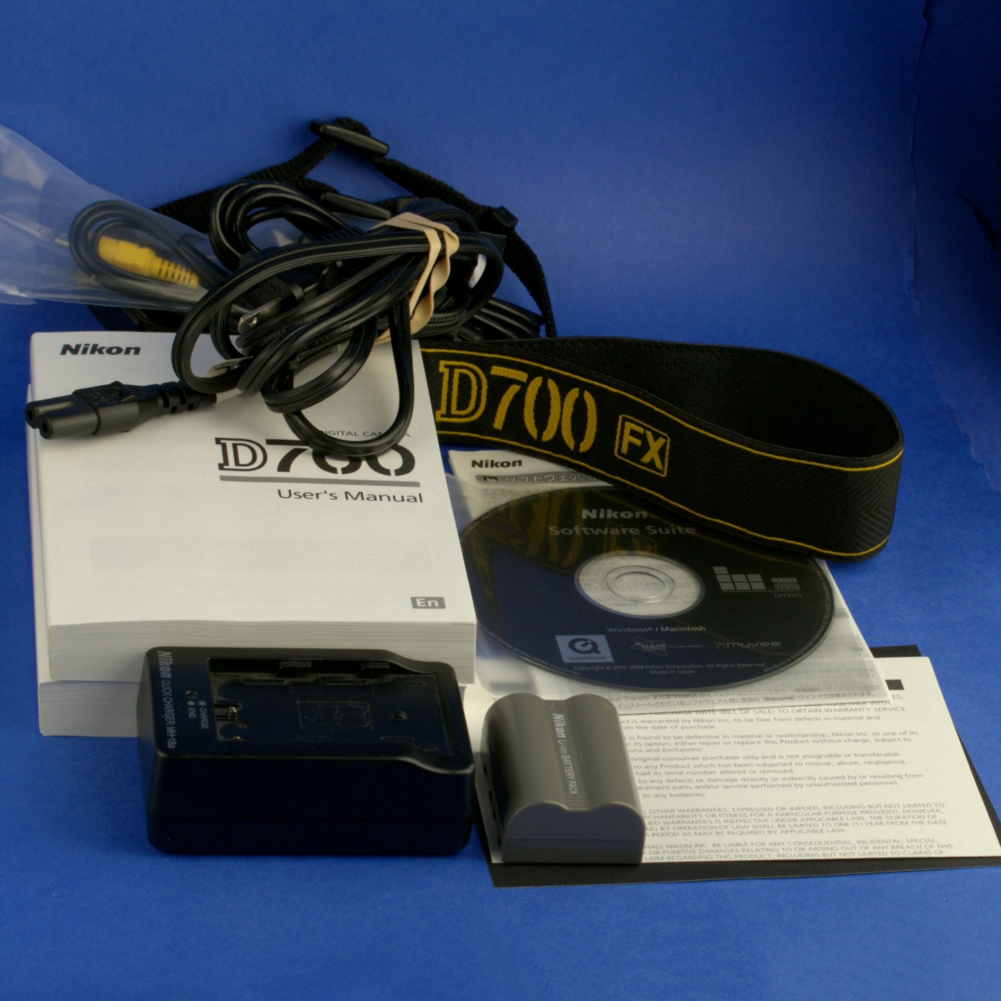 Nikon D700 Digital Camera Body 22000 Actuations US Model Beautiful Condition