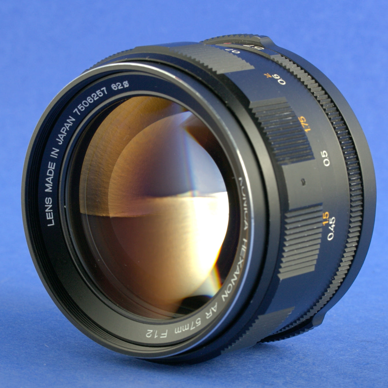 Konica Hexanon AR 57mm 1.2 Lens